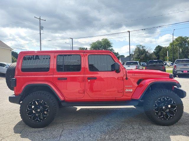 used 2021 Jeep Wrangler Unlimited car, priced at $28,000