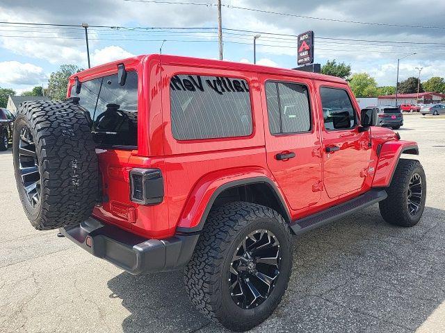 used 2021 Jeep Wrangler Unlimited car, priced at $28,000