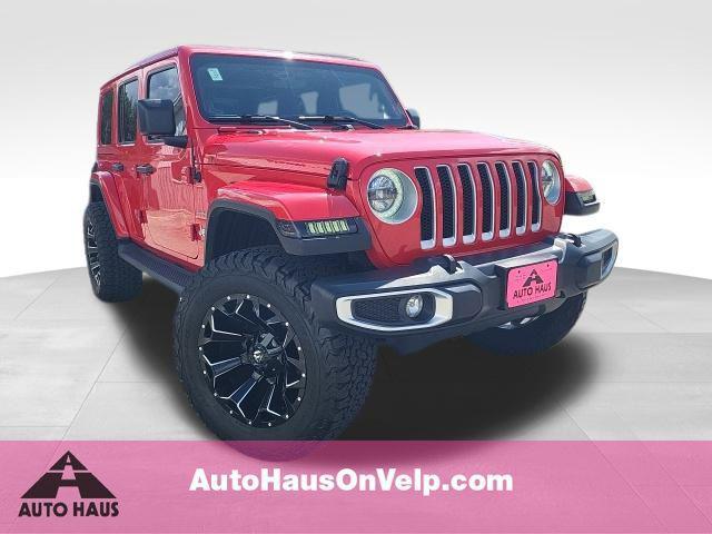 used 2021 Jeep Wrangler Unlimited car, priced at $28,000