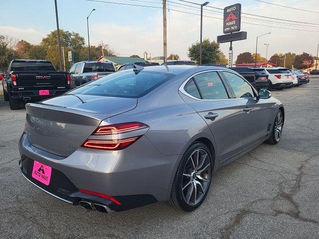 used 2022 Genesis G70 car, priced at $31,000