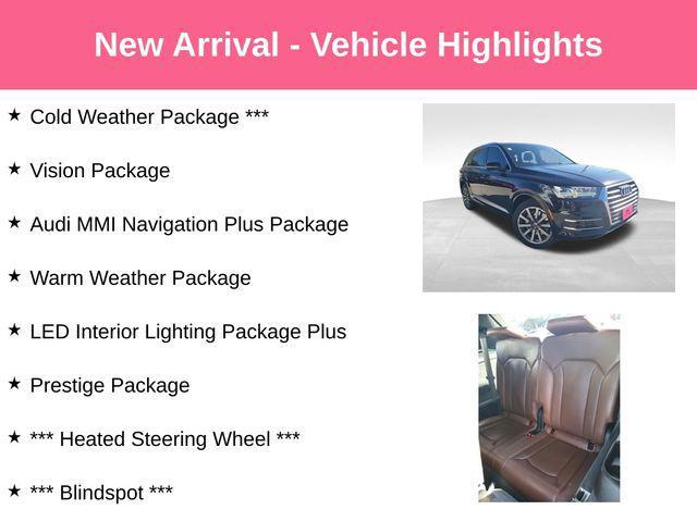 used 2017 Audi Q7 car, priced at $18,000