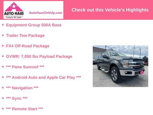 used 2019 Ford F-150 car, priced at $31,825