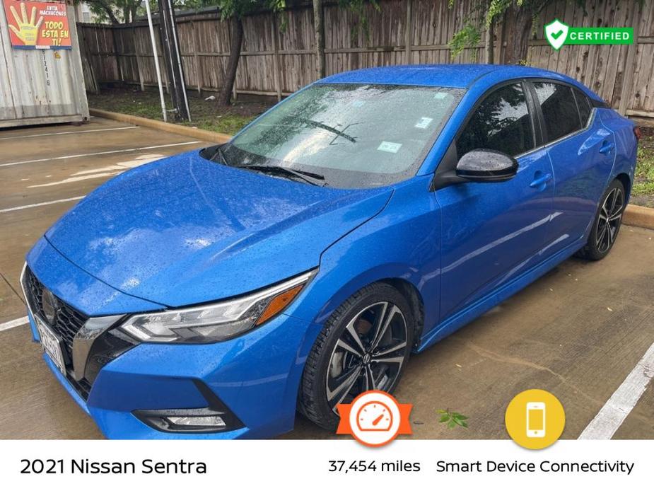 used 2021 Nissan Sentra car, priced at $19,476