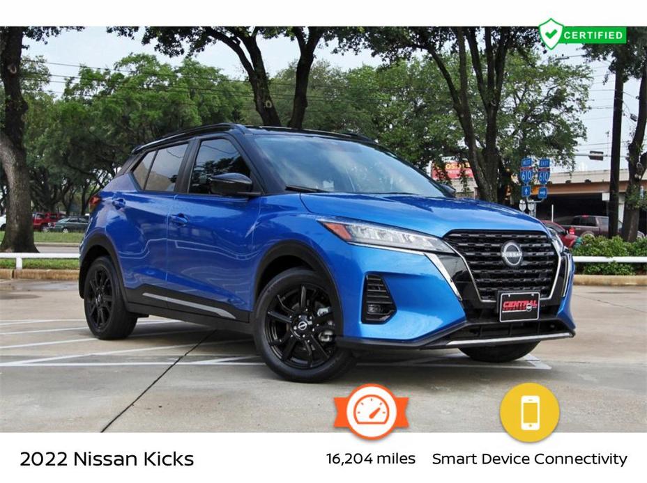 used 2022 Nissan Kicks car, priced at $22,641
