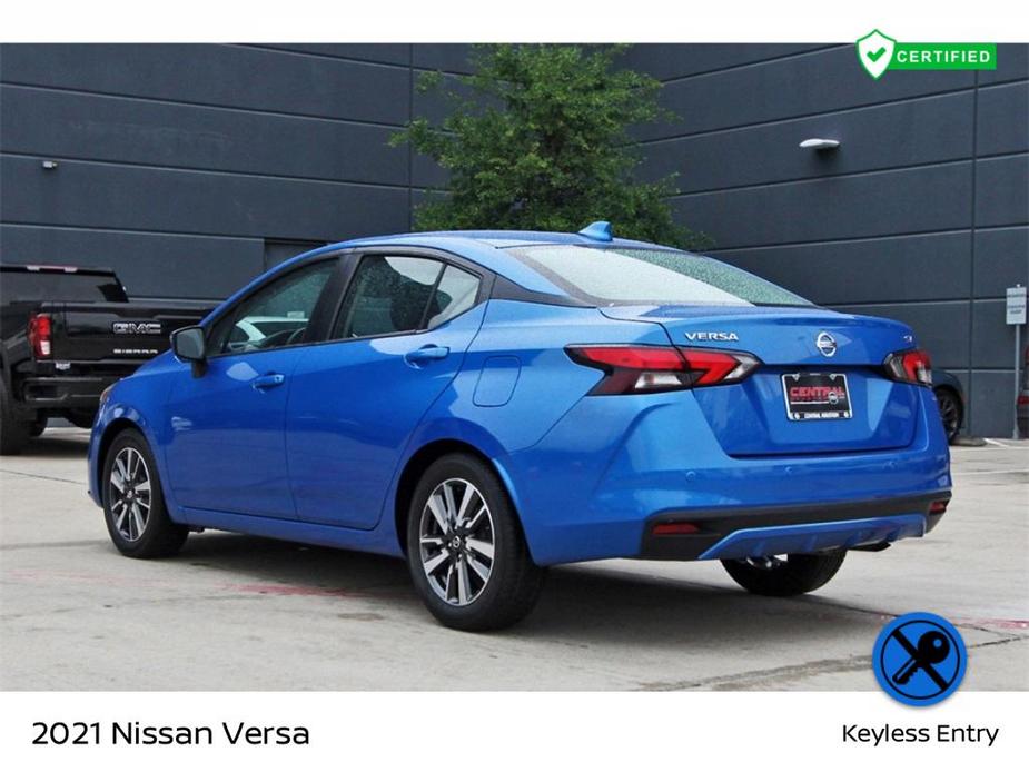 used 2021 Nissan Versa car, priced at $15,894