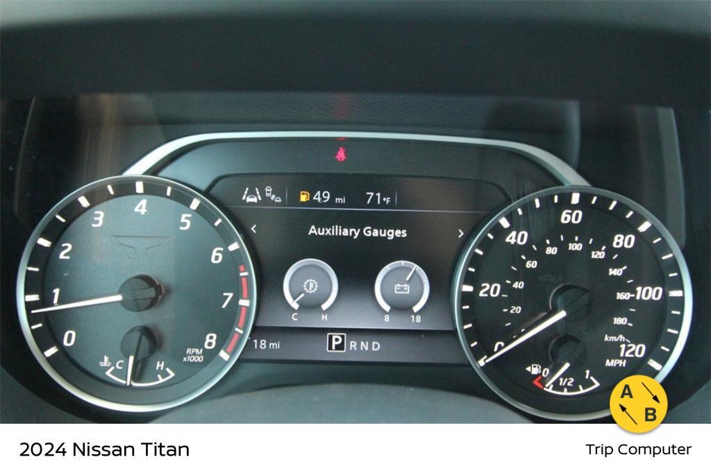 new 2024 Nissan Titan car, priced at $42,791