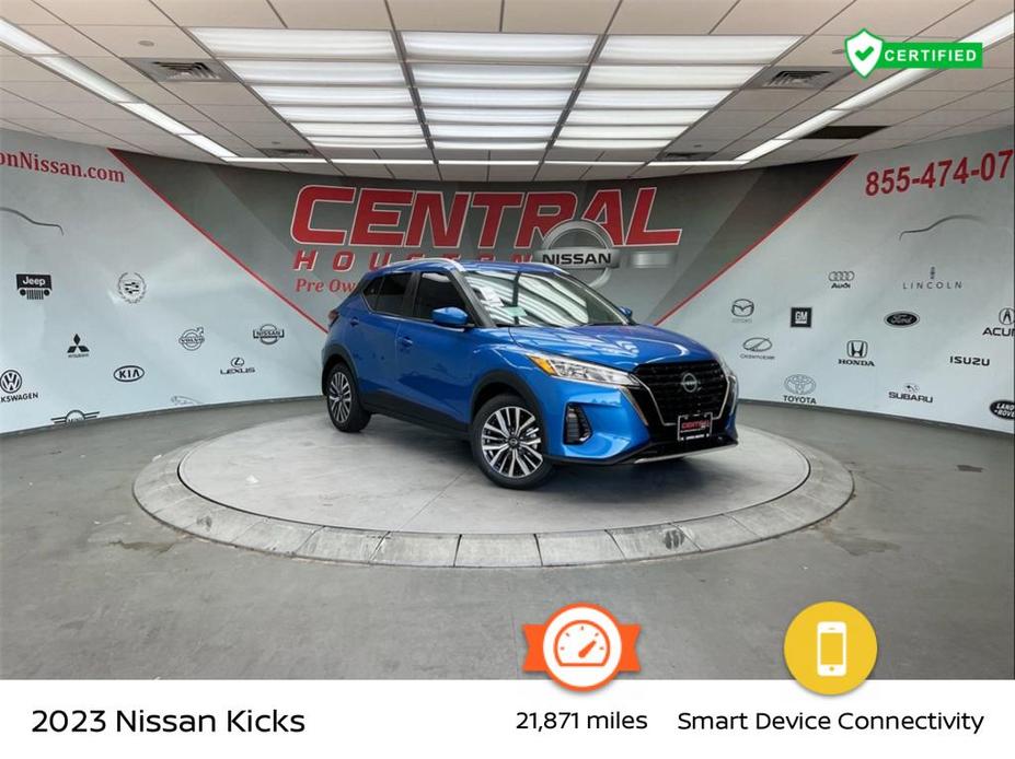 used 2023 Nissan Kicks car, priced at $21,072