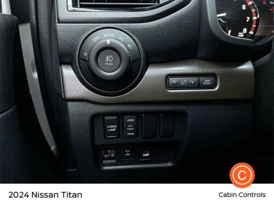 new 2024 Nissan Titan car, priced at $52,589