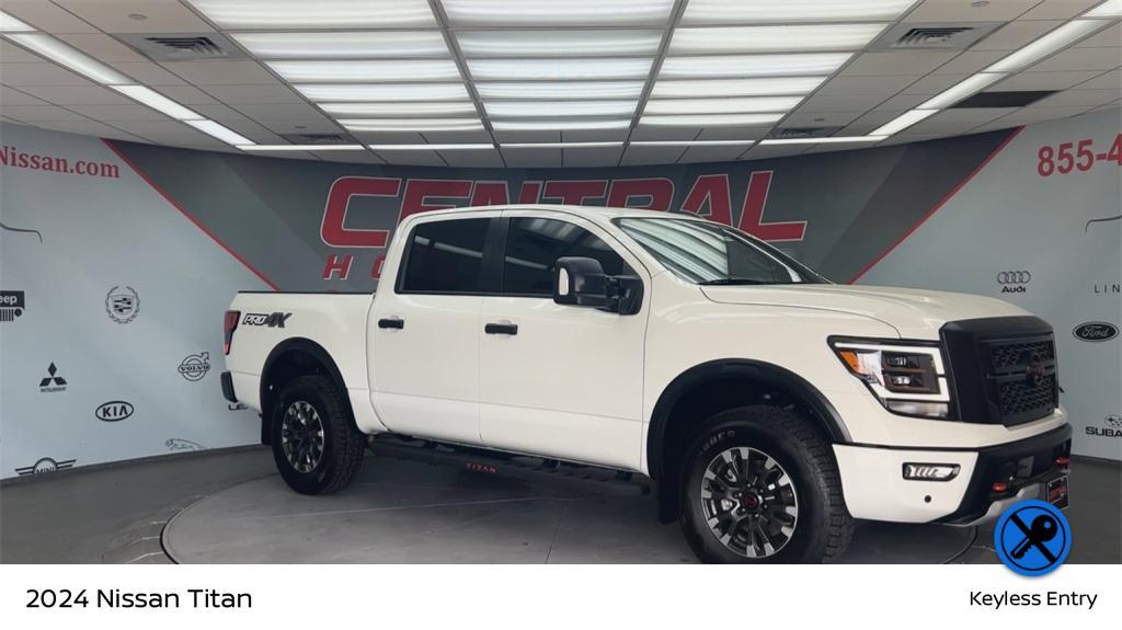 new 2024 Nissan Titan car, priced at $53,253