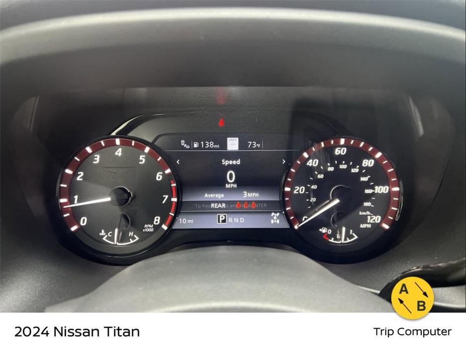 new 2024 Nissan Titan car, priced at $53,253