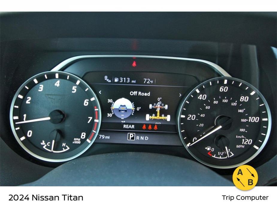 new 2024 Nissan Titan car, priced at $43,427