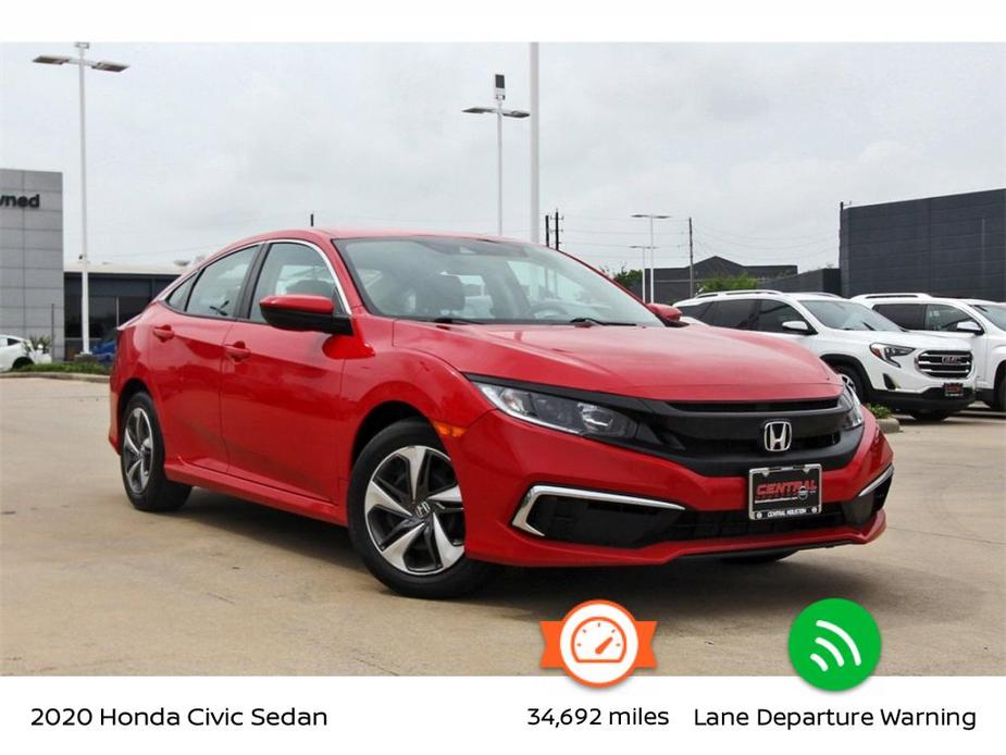 used 2020 Honda Civic car, priced at $19,398