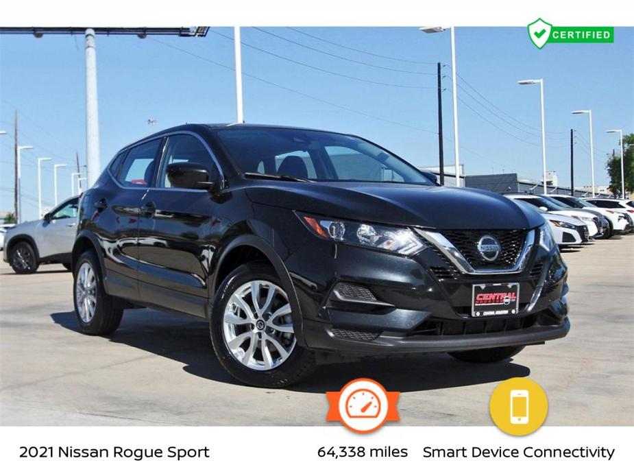 used 2021 Nissan Rogue Sport car, priced at $17,121