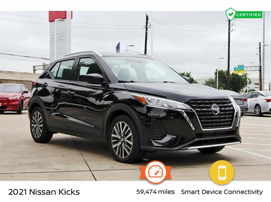 used 2021 Nissan Kicks car, priced at $17,160
