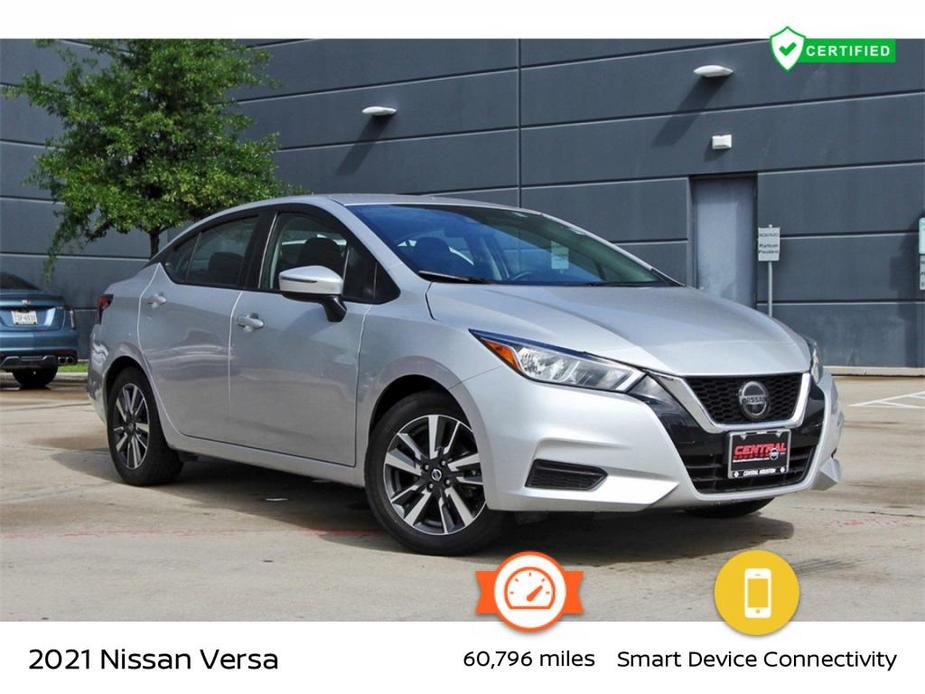 used 2021 Nissan Versa car, priced at $15,716