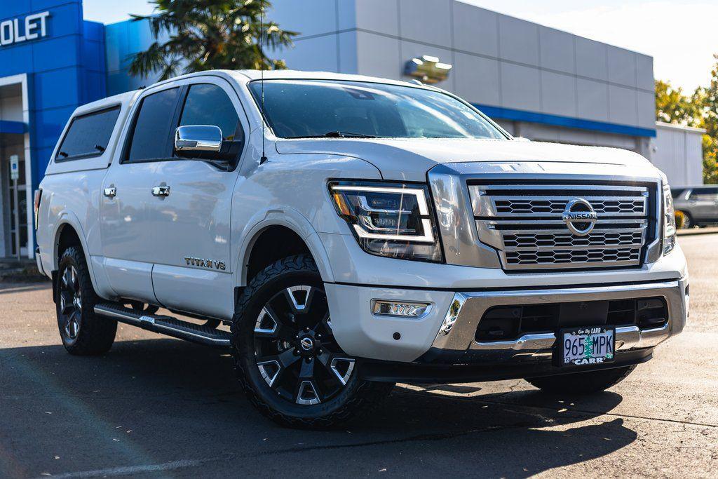 used 2020 Nissan Titan car, priced at $31,981