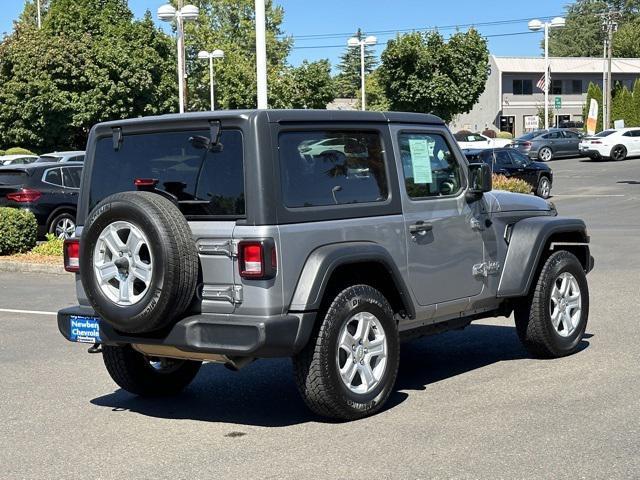 used 2020 Jeep Wrangler car, priced at $25,900
