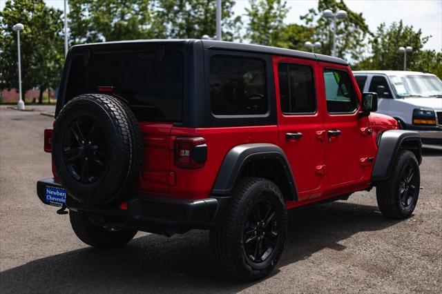 used 2021 Jeep Wrangler Unlimited car, priced at $34,555