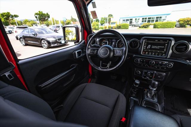 used 2021 Jeep Wrangler Unlimited car, priced at $34,555