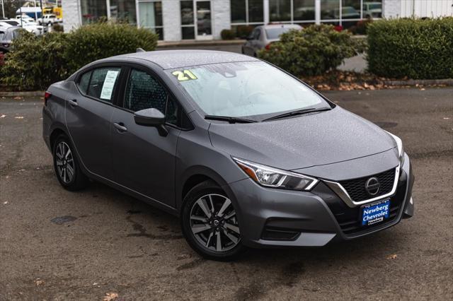 used 2021 Nissan Versa car, priced at $15,055