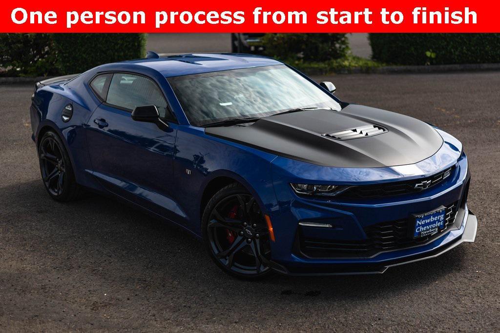 used 2022 Chevrolet Camaro car, priced at $47,895