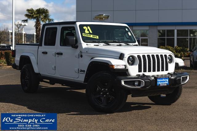 used 2021 Jeep Gladiator car, priced at $34,866