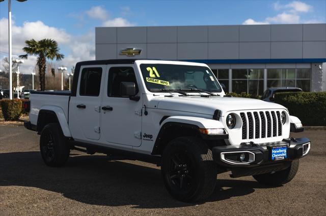 used 2021 Jeep Gladiator car, priced at $34,866