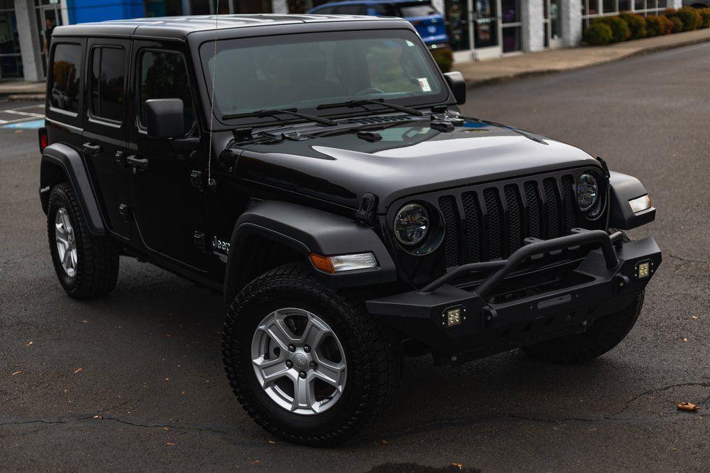 used 2018 Jeep Wrangler Unlimited car, priced at $21,811