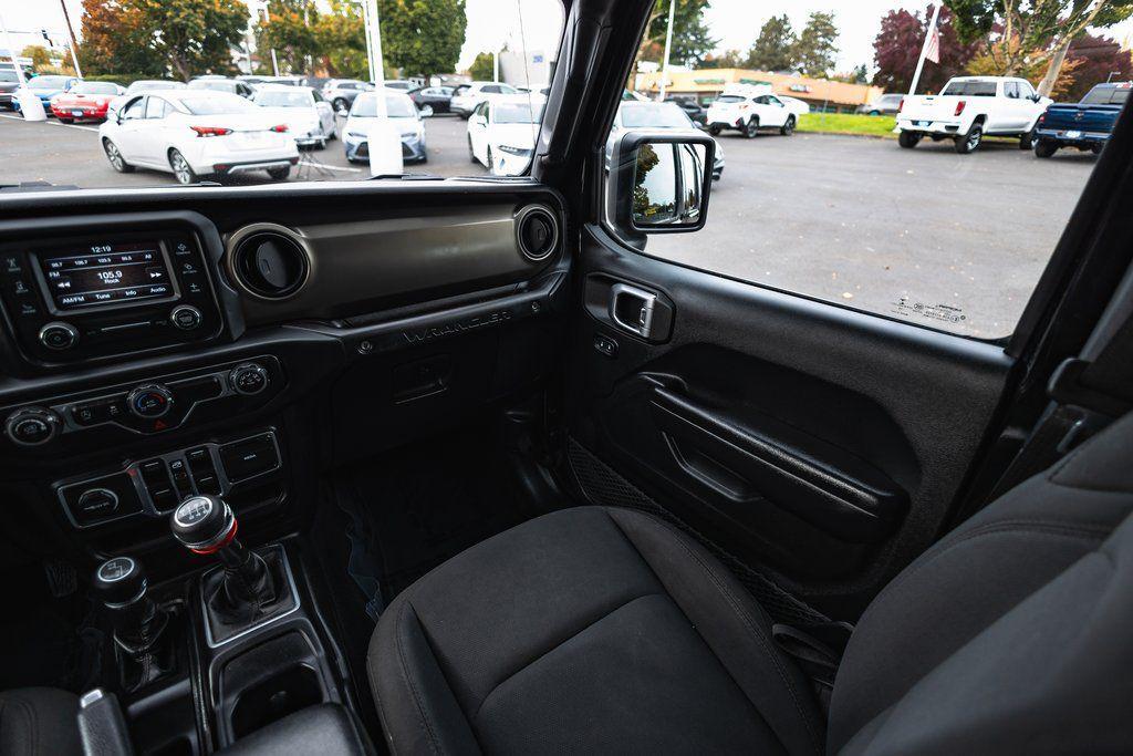 used 2018 Jeep Wrangler Unlimited car, priced at $21,811
