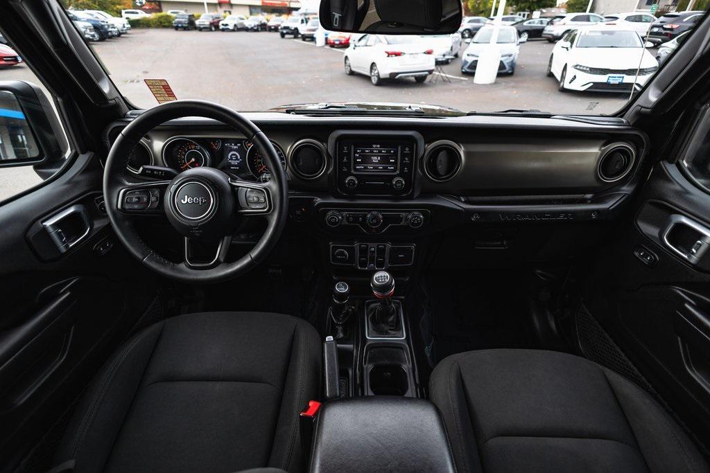 used 2018 Jeep Wrangler Unlimited car, priced at $23,487