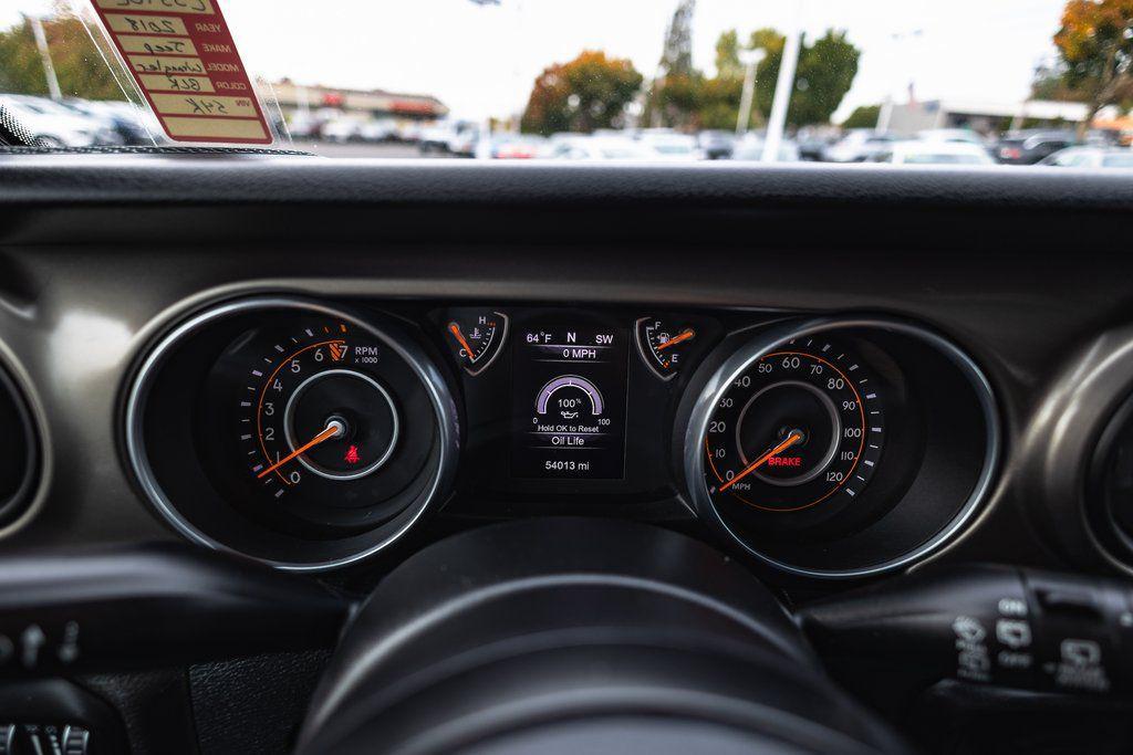 used 2018 Jeep Wrangler Unlimited car, priced at $21,811