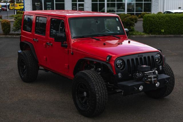 used 2014 Jeep Wrangler Unlimited car, priced at $19,999