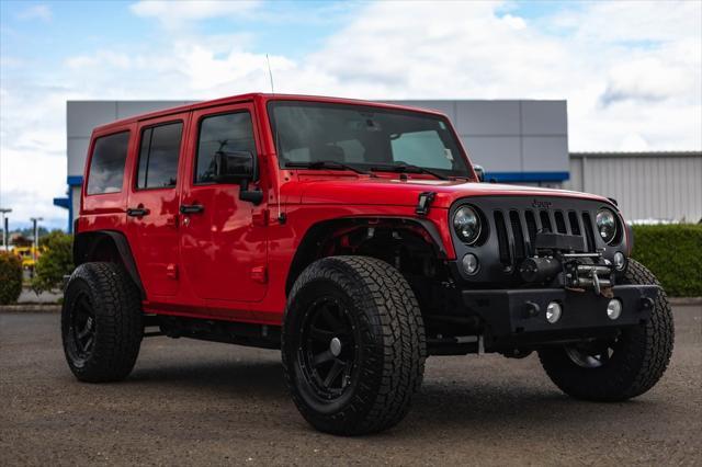 used 2014 Jeep Wrangler Unlimited car, priced at $19,999