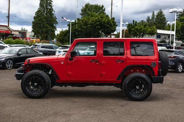 used 2014 Jeep Wrangler Unlimited car, priced at $19,999