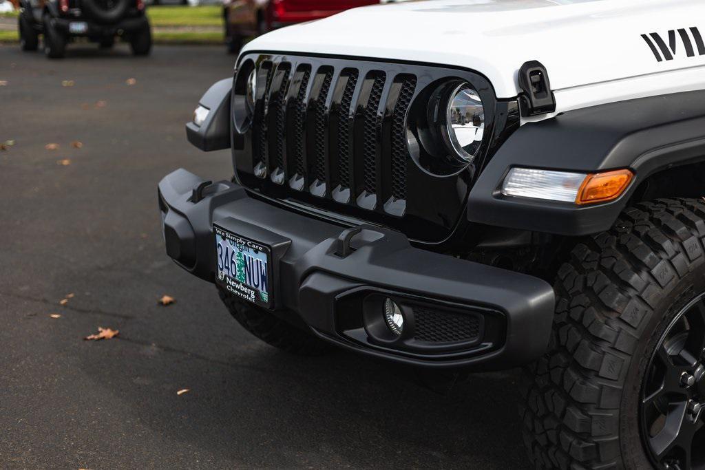 used 2022 Jeep Wrangler car, priced at $30,587