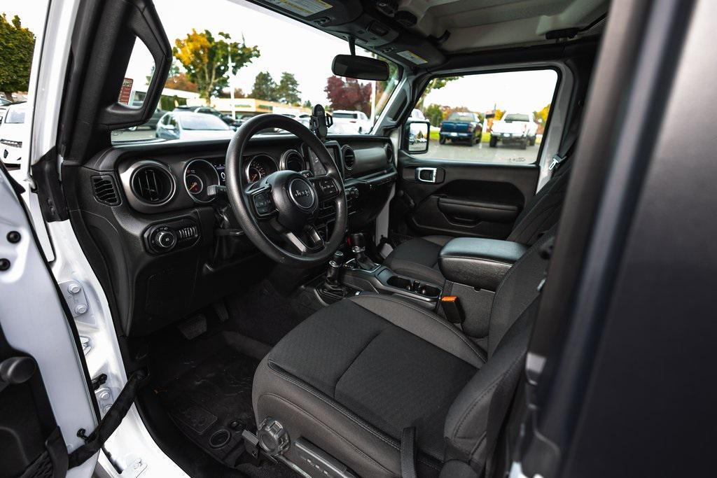 used 2022 Jeep Wrangler car, priced at $30,587