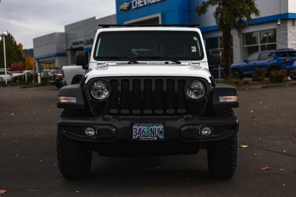 used 2022 Jeep Wrangler car, priced at $30,587
