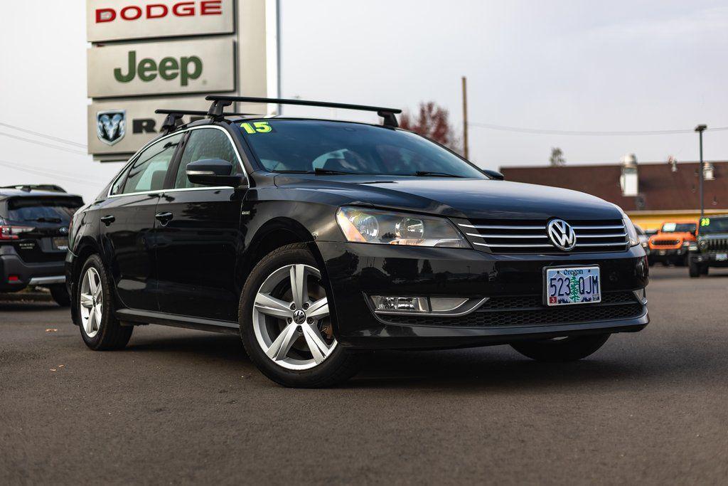 used 2015 Volkswagen Passat car, priced at $6,897