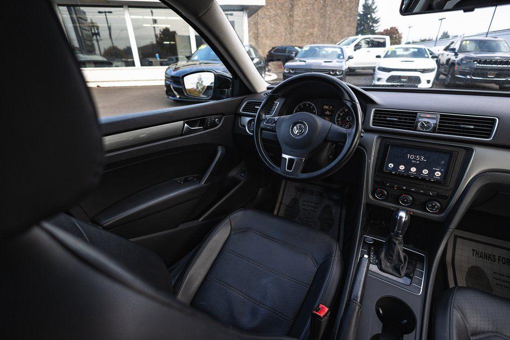 used 2015 Volkswagen Passat car, priced at $6,897