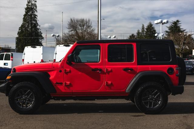 used 2024 Jeep Wrangler car, priced at $41,499