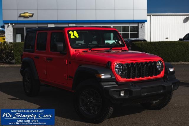 used 2024 Jeep Wrangler car, priced at $42,997