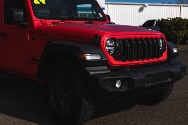 used 2024 Jeep Wrangler car, priced at $41,499