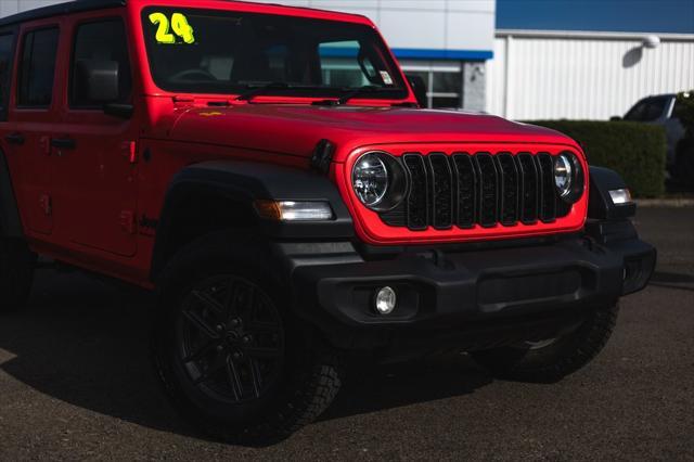 used 2024 Jeep Wrangler car, priced at $41,499