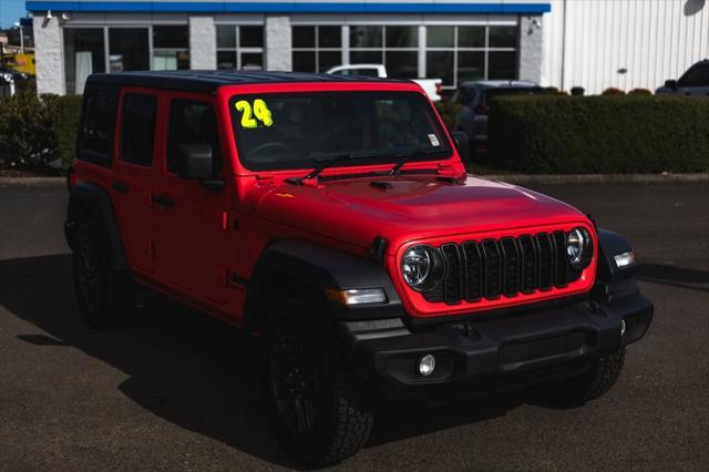 used 2024 Jeep Wrangler car, priced at $41,499