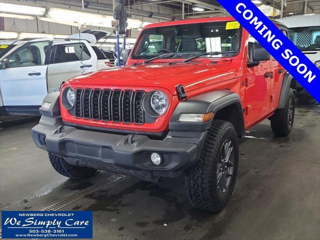 used 2024 Jeep Wrangler car, priced at $43,381