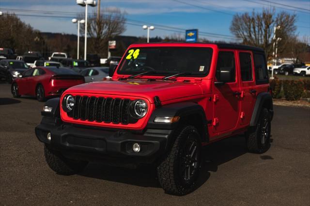 used 2024 Jeep Wrangler car, priced at $41,499