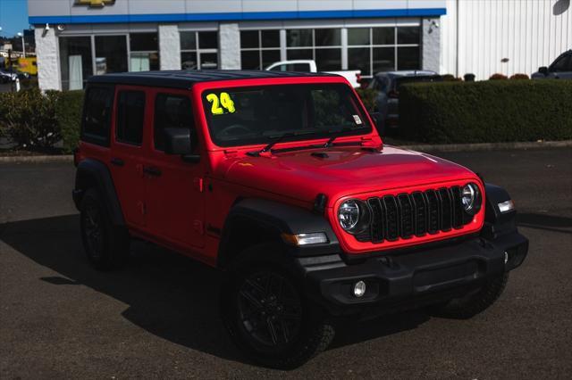 used 2024 Jeep Wrangler car, priced at $41,499