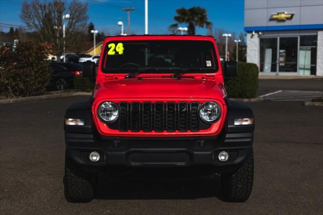 used 2024 Jeep Wrangler car, priced at $41,499