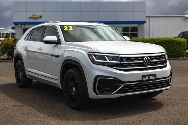used 2022 Volkswagen Atlas Cross Sport car, priced at $29,400