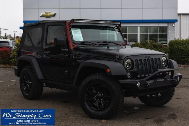 used 2014 Jeep Wrangler car, priced at $16,999